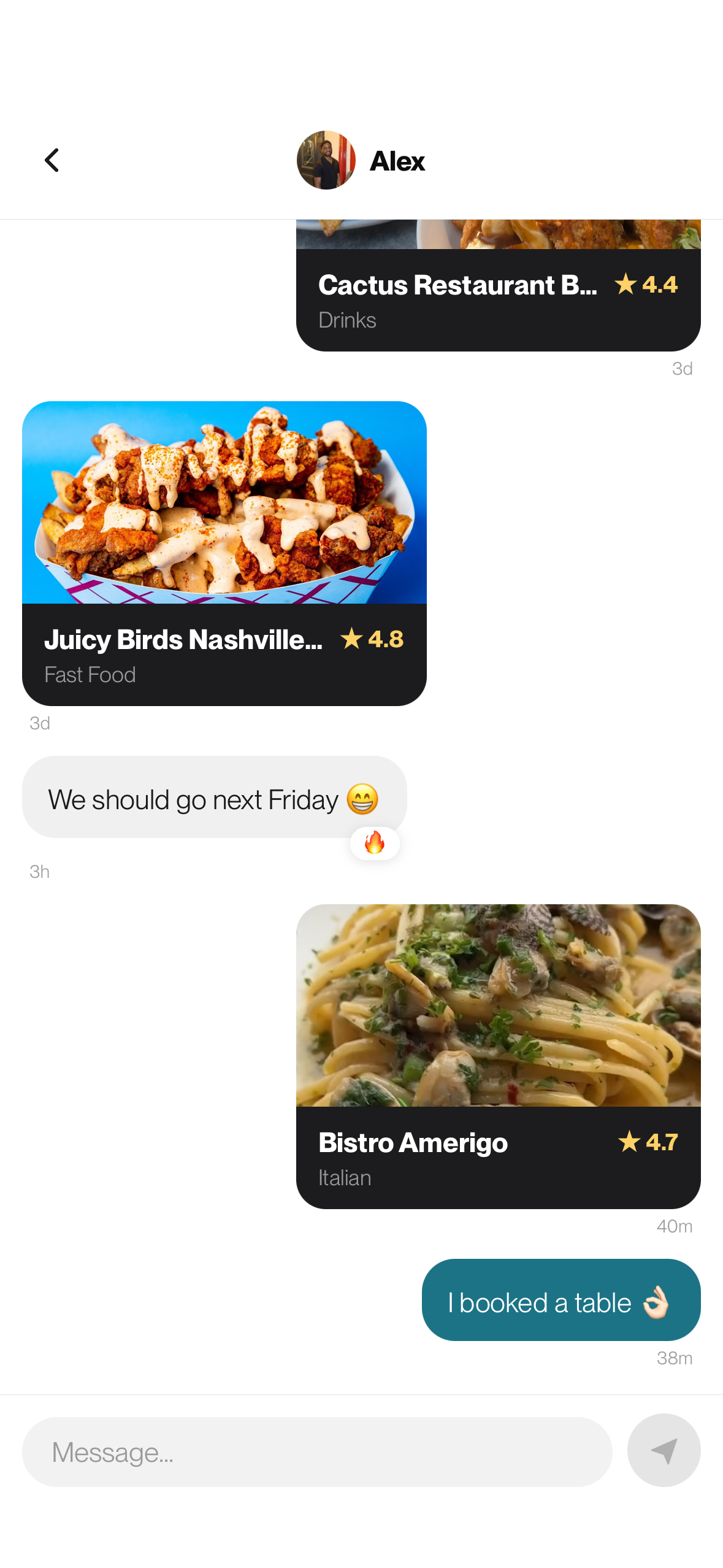 Flavr app — Connect (light)